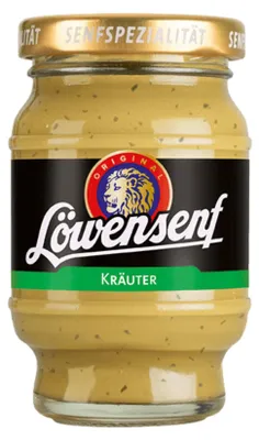 Produktbild von Löwensenf Senfspezialität Kräuter Tönnchen - 100ml