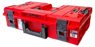 Image de Qbrick System ONE 200 2.0 Vario RED ULTRA HD Custom Mallette à outils modulaire Organiseur 585 x 385 x 190 mm 15,4 l empilable IP66