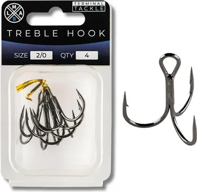 Produktbild von #LMAB Treble Hook #2/0