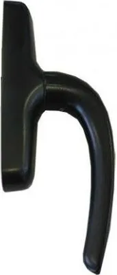 Image de Crémone double fourche Nefer midi FAPIM - noir 9005 - 0787BI-37