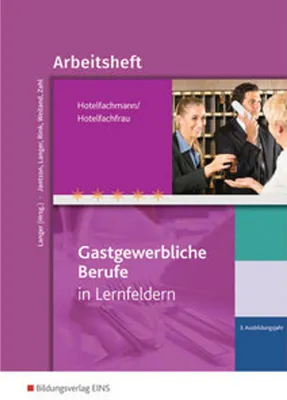 Produktbild von Hotelfachmann/Hotelfachfrau. 3. 3. Ausbildungsjahr. Arbeitsheft