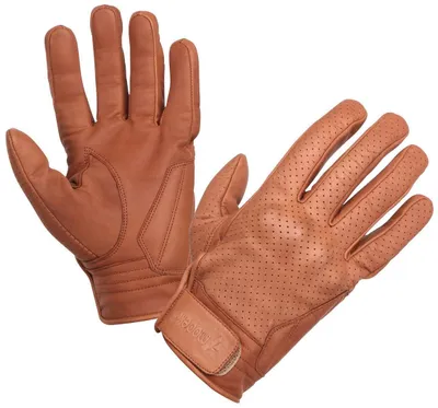 Produktbild von Modeka Hot Classic perforierte Motorrad Handschuhe, braun, 6