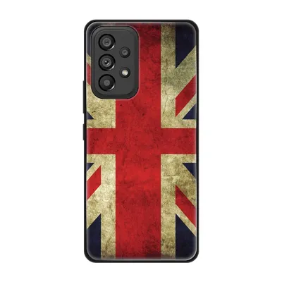 Produktbild von König Design Hülle kompatibel mit Samsung Galaxy A53 5G Kunststoff Soft Handyhülle - Handy Case England Flagge