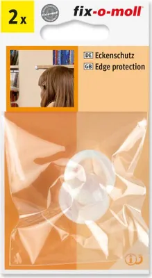 Produktbild von Fix-o-moll Eckschutz 25 mm transparent 2 - Fix-o-moll