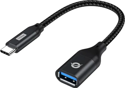 Zdjęcie produktu dla Conceptronic ABBY18B, USB-C, USB-A, Czarny