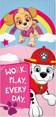 Produktbild von PAW PATROL Badetuch 70x140 BAUMWOLLE