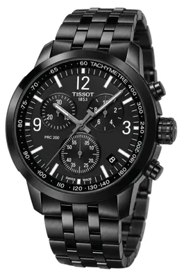 Produktbild von Tissot PRC 200 Chronograph Herrenuhr Schwarz T114.417.33.057.00