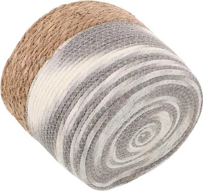 Produktbild von Famanu Blumenmand aus Papierseil - Nachhaltige Pflanzschale für Innen und Außen