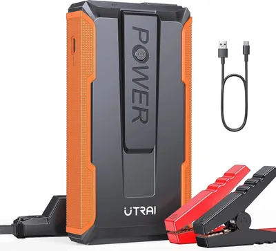 Zdjęcie produktu dla Rozrusznik samochodowy, prąd szczytowy 1400 A, pojemność akumulatora 8000-10000 mAh, T1