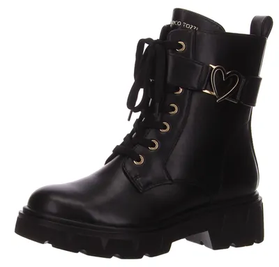 Imagen del producto de Botas de cordones Marco Tozzi, color negro, talla 42
