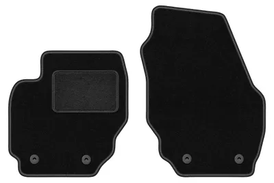 Immagine prodotto di Tappetini anteriori in moquette per Volvo XC70 III 2007-2016 (station wagon) – 2 pezzi, neri, su misura – Wielganizator LUX