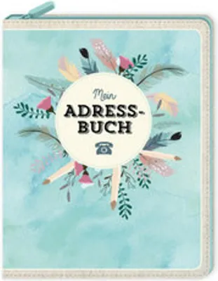 Produktbild von Eintragbuch mit Reißverschluss - Mein Adressbuch