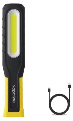LED-Werklamp 1000 Lumen, 180° drehbar, 5 Modi, USB-C, 6000 mAh