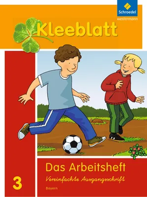 Produktbild von Kleeblatt. Das Sprachbuch 3. Arbeitsheft. Bayern