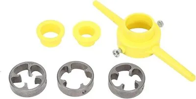 Produktbild von PVC-Rohr-Thread-Set, 1/2", 3/4", 1" NPT, Handwerkzeug