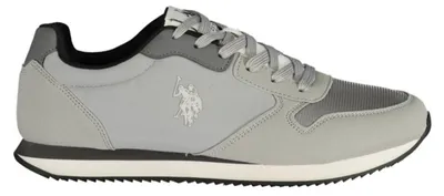 Produktbild von Herren Sportschuh grau mit Schnürsenkeln und herausnehmbarem Fußbett
