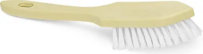 Produktbild von Nölle Profi Brush Stielbürste/Eckenbürste 28 cm, hartes PP-weiß | 1 Stück