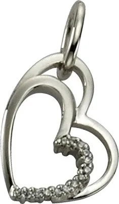 Produktbild von KISMA Schmuck Anhänger Herz für Ketten Sterling Silber 925 D2KIH0105-007