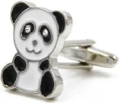 Image de Boutons de manchette panda