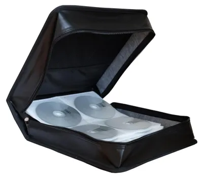 Produktbild von CD Tasche 200-fach (schwarz, Bulk)