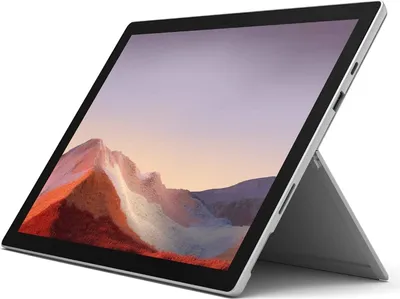 2019 Microsoft Surface Pro 7 mit Intel Core i5-1035G4 (12,3-zoll, 16GB RAM, 256GB SSD) Platin (Generalüberholt)