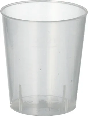 Produktbild von PAPSTAR Mehrweg-Schnapsglas PP 2 cl satiniert 50 Stück