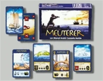 Produktbild von Meuterer Kartenspiel für 3-4 Spieler ab 12 Jahren, Spieldauer 45-60 Minuten