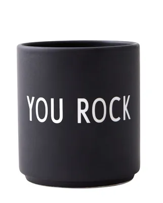 Produktbild von Favourite Cups You Rock schwarz 8,5x8cm, Friedship