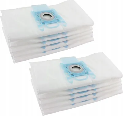 Image de Rosfix Sacs Aspirateur Type G – Microfibre Synthétique, 10 Pièces | compatible avec aspirateur Bosch GL20, GL30, Série 2/4/6