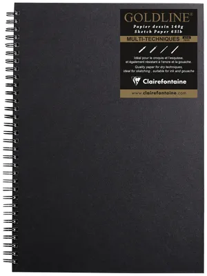 Produktbild von Clairefontaine 34252C, Mehrfarbig, 140 g/m², 64 Blätter