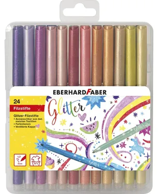 Obrázok produktu pre EBERHARD FABER 551024 EBERHARD FABER Filzstifte farbsortiert