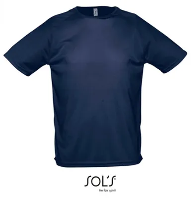 Image de SOLs 11939 | T-shirt de sport raglan pour homme - Couleur : French Navy - Taille : L