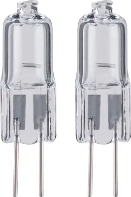 Produktbild von 2 x näve Halogen Leuchtmittel Stiftsockellampe 5W G4 24V klar warmweiß dimmbar