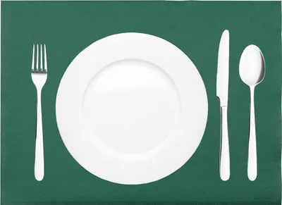 Produktbild von Sovie HORECA Tischset Dunkelgrün aus Linclass® Airlaid 40 x 30 cm, 100 Stück