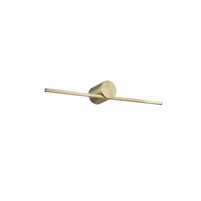 Produktbild von LED-Wandleuchte Modern Slim M IP44 Gold