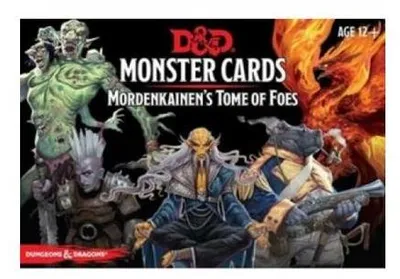 Zdjęcie produktu dla Karty potworów z gry Dungeons & Dragons – "Mordenkainen's Tome Of Foes" (edycja angielska) – Gra fabularna – Wizards of the Coast