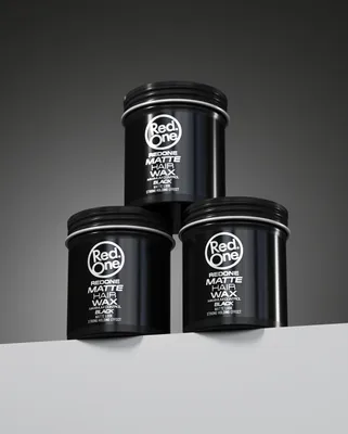 Produktbild von RedOne Matte Hair Wax 100 ml – Black