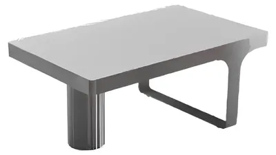 Produktbild von Luxus Couchtisch Büro Designermöbe Tisch Neu Beistelltische Holz Grau