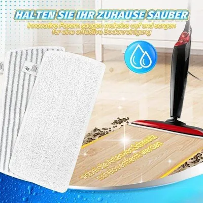 Produktbild von Famanu Microfasertücher für Dampfreiniger - Set von 3