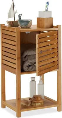 Immagine prodotto di Mensola da bagno in bambù con 3 livelli