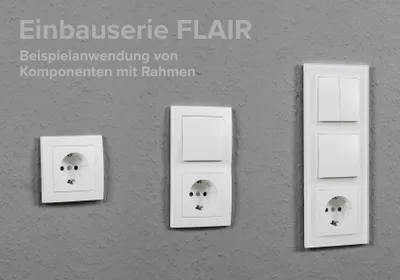 Obrázek produktu pro McPower Flair ''Beginner 3S Profi'' sada zásuvek 4-dílná, bílá, připojení svorkou