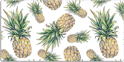 Produktbild von Schreibtischmatte Tischunterlage 100x50 cm Mauspad - Ananas