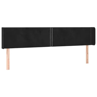 Produktbild von VidaXL 3118696, Schwarz, Polyester, Holz, 2030 mm, 78 cm, 88 cm, 160 mm