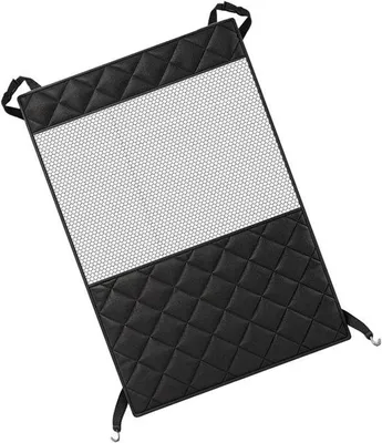Productafbeelding van Honden Autobarrière - Reis Scheidingsnet - Veilig Reizen - Universeel Gaasontwerp - 78 x 45 cm - Zwart
