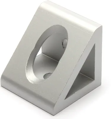 Produktbild von Winkel, 42*40*40, Aluminium, eloxiert, B-Typ Nut 10, VPE 10 Stück