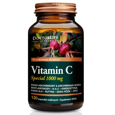 Produktbild von Doctor Life Vitamin C 1000 mg Special 120 Kapseln