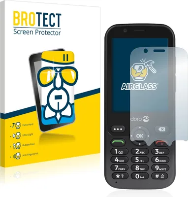 Produktbild von BROTECT Schutzglas für Doro 7010 Schutzfolie Panzer Folie Glas Display Schutz klar