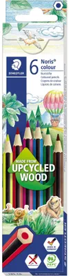 Produktbild von STAEDTLER Farbstift Noris colour 185C6 f. sortiert 6 St./Pack