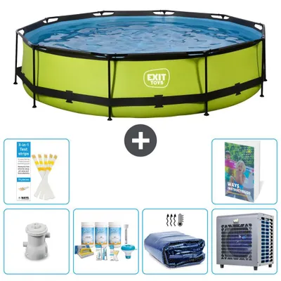 Imagen del producto de Conjunto de piscina inflable "Exit Pool Rund" - 360x76 cm - 5 piezas - Modelo S302