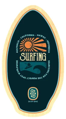 Produktbild von Skimboard SkimOne 37Inch 95cm Holz Worldwide Surf